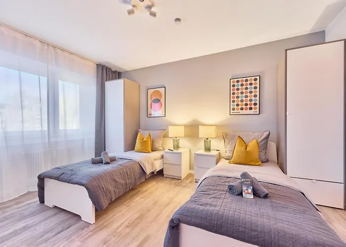 Marta - Durchdacht Fuer Monteure Und Kurzreisende 2 Zimmer 4 Betten Lejlighed Bergheim (Rhein-Erft-Kreis)